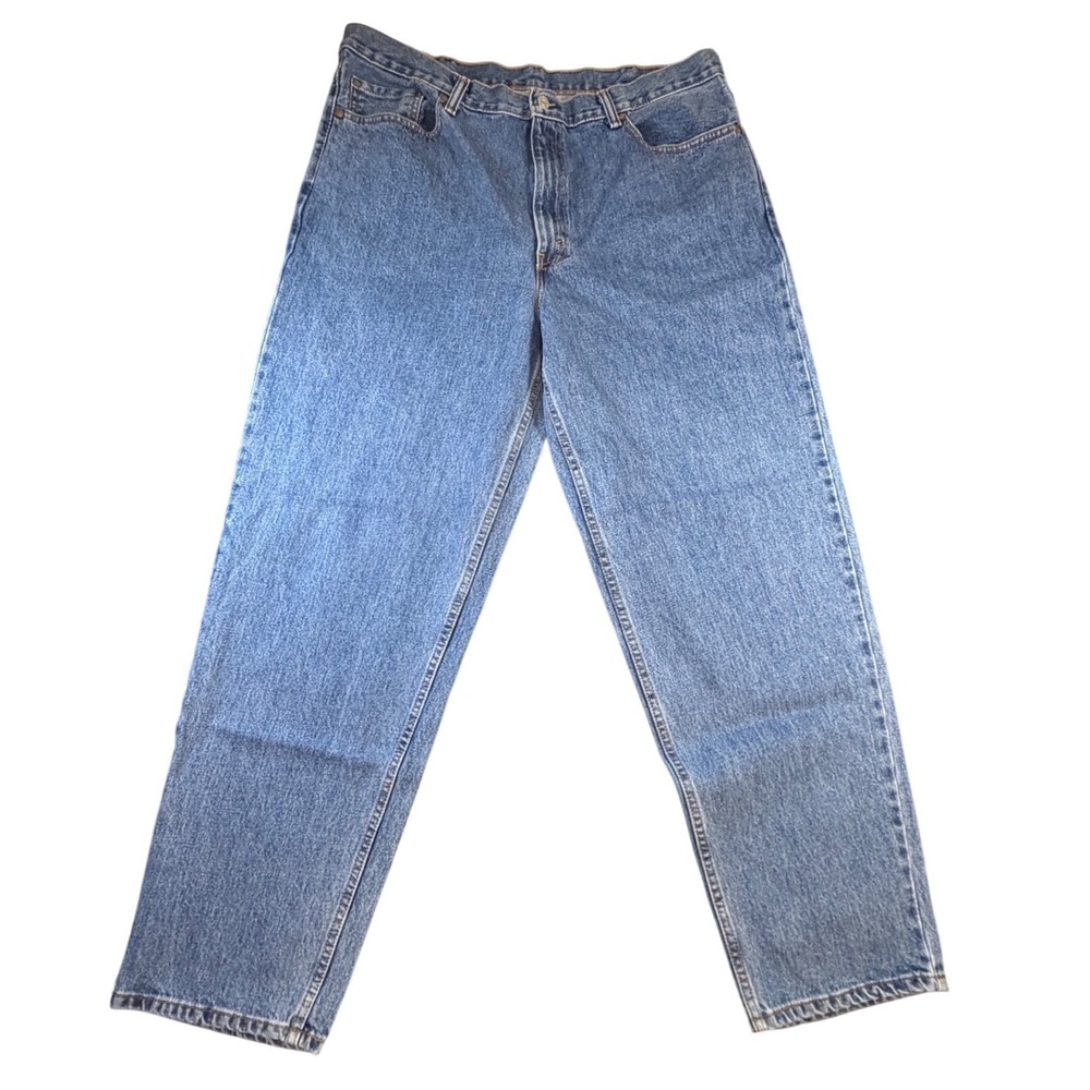 Levis 560 Comfort Fit Tapered Leg Jeans Mens 40x34 Blue Denim Medium Wash K1
